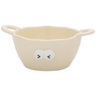 双耳碗甜品碗燕麦水果沙拉酸奶碗冰淇淋碗情侣碗好看的碗个人专用