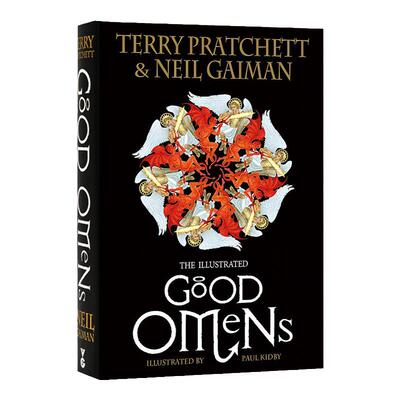 好兆头 插图插画版 英文原版 The Illustrated Good Omens 尼尔盖曼Neil Gaiman 美国众神烟与镜睡魔The Sandman作者 进口英语书籍