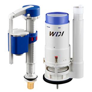 WDI威迪亚马桶配件进出排水阀通用老式连分体按钮座便器配件套装