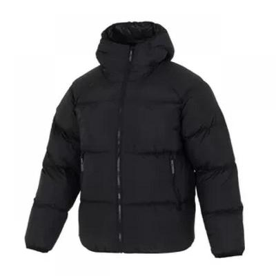 PUMA彪马冬季男款连帽羽绒服2025新黑色保暖休闲上装舒适羽绒外套