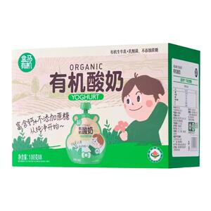 盒马有机酸奶100g*8个
