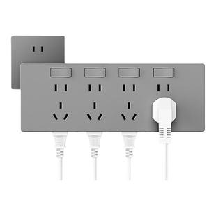 国际电工86型扩充插座转换器厨房拓展多功能多孔插排扩展插线板