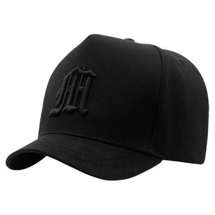 帽子男士短帽檐高顶帽棒球帽男款大头围马术帽女硬顶短沿鸭舌帽潮