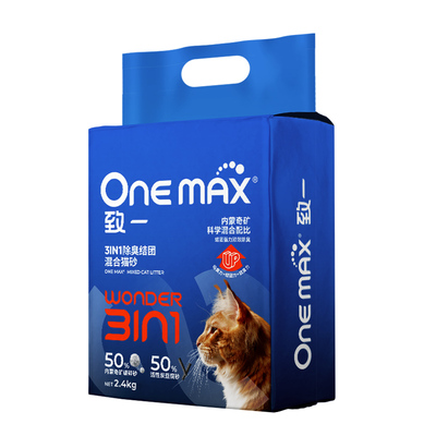 ONEMAX豆腐膨润土混合猫砂