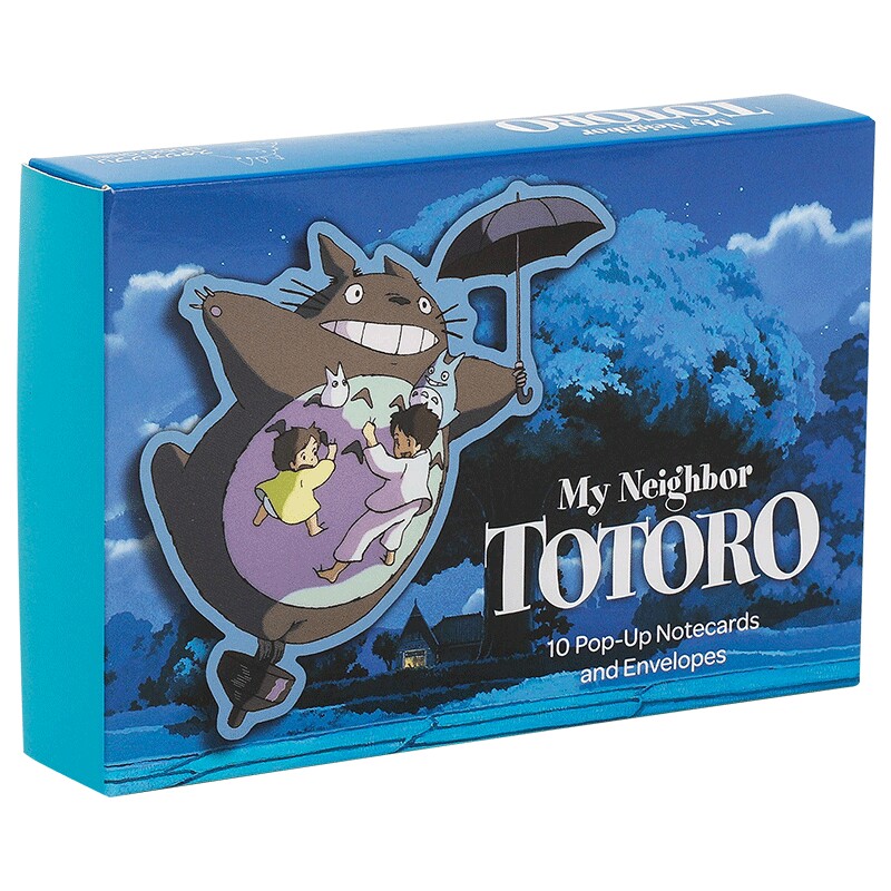 宫崎骏 龙猫10张立体卡片与信封 My Neighbor Totoro 英文原版 电影周边书 吉卜力工作室 英文版 进口原版英语书籍