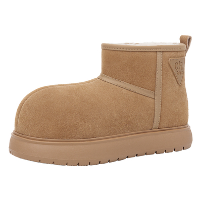 达芙妮小土豆雪地靴女款加绒厚底