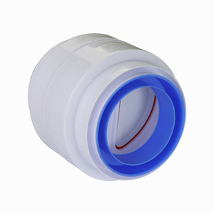 2026新款75/110PVC管道止逆阀卫生间80/100浴霸排气扇止回阀防臭