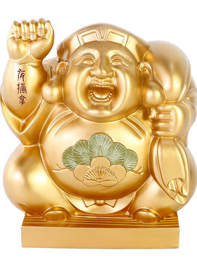 香港正品 李居明2026马年吉祥物工艺品 财神惠比寿 摆件
