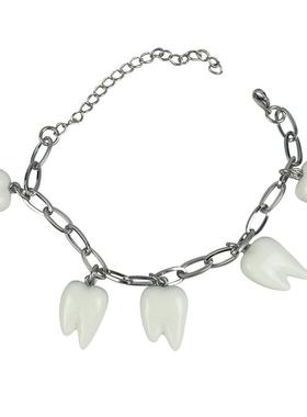 他人即地狱同款牙齿cp陶瓷手链