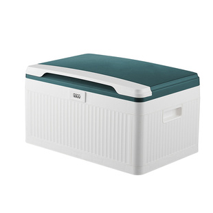 密码收纳箱家用贵重物品保管盒办公隐私文件塑料手提带锁收纳盒