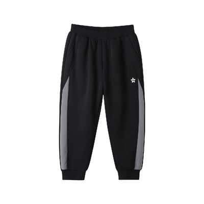 小猪托尼男童加厚羊羔绒长裤