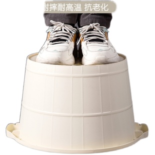 居家家泡脚桶家用宿舍按摩养生足浴洗脚盆加厚洗脚桶过小腿泡脚盆