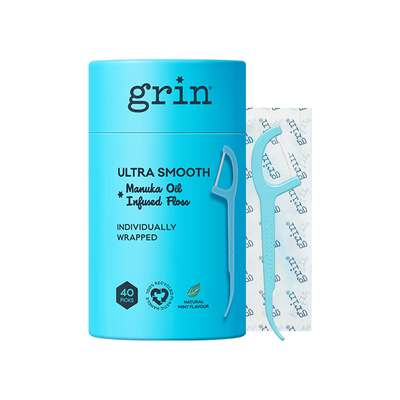 grin麦卢卡薄荷牙线单独包装便携