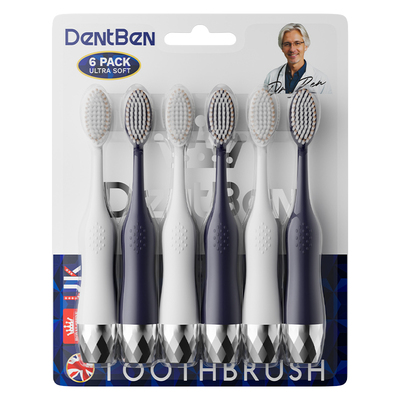 山姆同款巨无霸牙刷软毛家庭6支