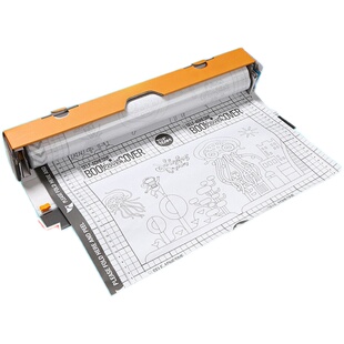 麦思考盒装卷滑刀学生透明包书皮防水包书膜自粘环保安全塑料CPP