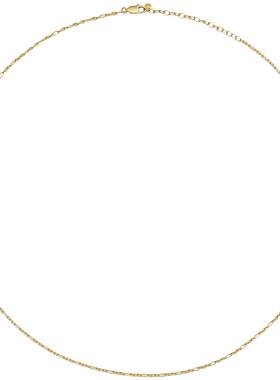 [新品]Monica Vinader莫妮卡牵系绽光项链通用款金色高级感细链条