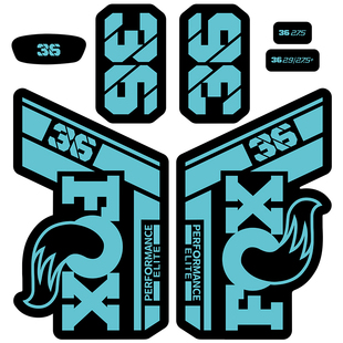 新款2021 fox36performance前叉贴山地车前叉贴纸单车贴纸fox前叉