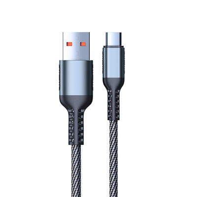 6A超级快充type-c数据线编织材质