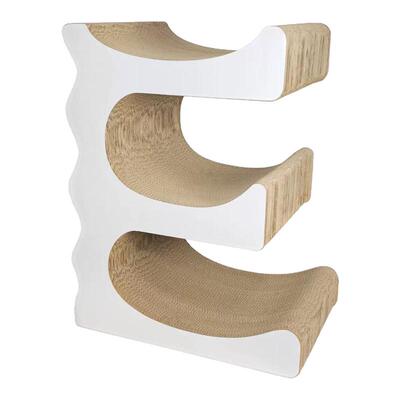 E型猫抓板 模切bb楞 一体 耐磨 9.1kg 可承重150斤 顺丰发货