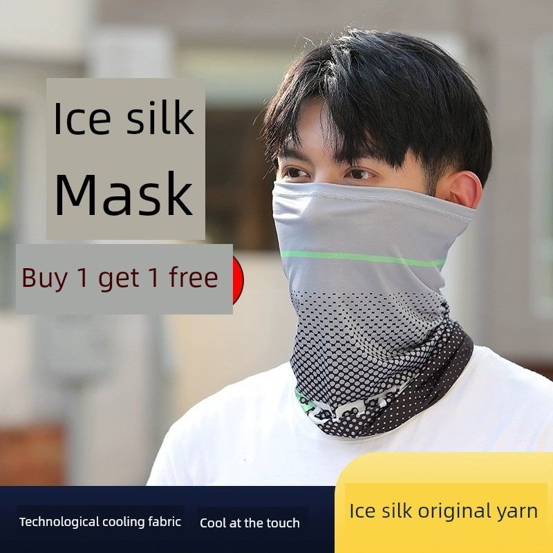 采购产品男女防晒面罩，多功能颈罩，夏季冰丝罩，全脸综合面纱，