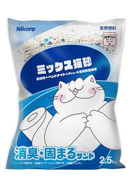 【原箱】妮可露小蓝块混合猫砂