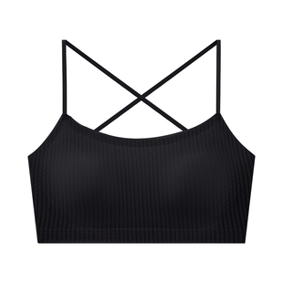 U型美背内衣2026新款爆款小胸聚拢隐形无痕露背细肩带背心女文胸