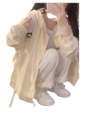冰丝防晒衣女宽松薄款开衫防晒服