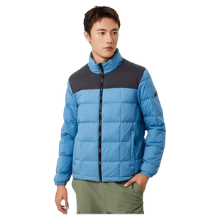 思凯乐SCALER户外秋冬新款男鹅绒立领时尚拼色中厚羽绒服F6111417