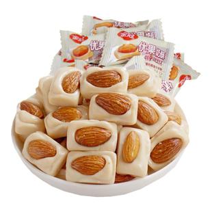 金冠优果奶酥杏仁奶脆硬糖甜心恋仁结婚庆喜糖新年糖果散装小零食
