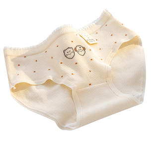 内裤女士纯棉7a级抗菌2025新款女童初中生少女短裤女生全棉三角裤