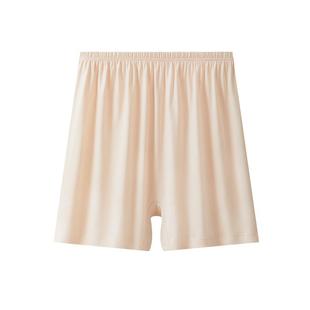 100%纯棉大码内裤女5A抗菌宽松二合一安全裤透气平角裤四角打底裤