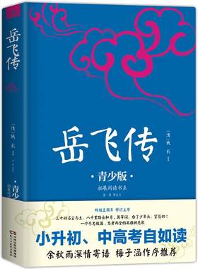 岳飞传插图版课外阅读书籍当当网