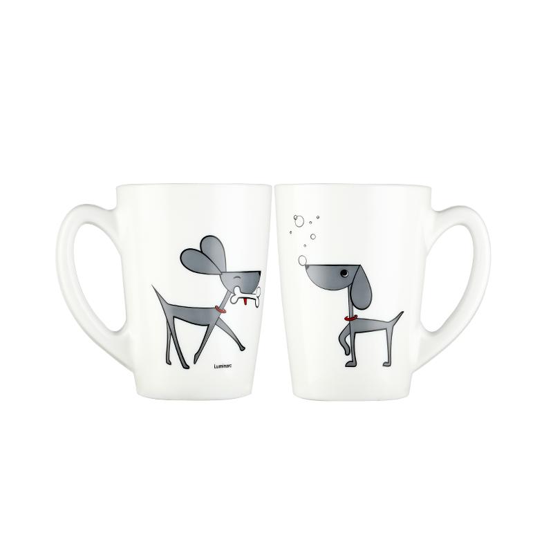 卡通玻璃杯奶昔杯耐热咖啡杯