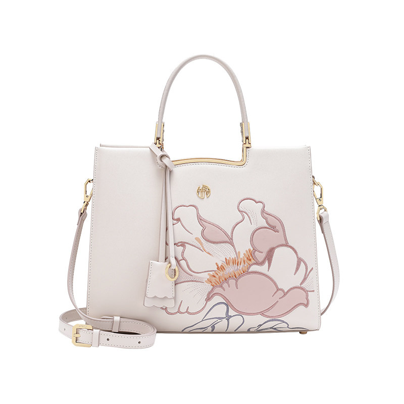 【宝藏新品】国风山茶花刺绣包包