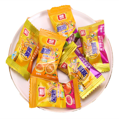 雅客维生素混合口味婚礼夹心硬糖