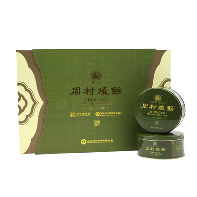 周村烧饼山东特产瑞祥礼黑白芝麻