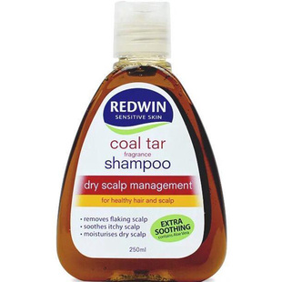 现货澳洲Redwin coal tar煤焦油洗发水250mL针对头屑头痒发炎