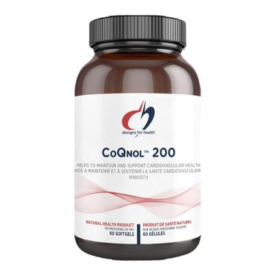 Designs for Health 健康设计CoQnol 200 还原性辅酶胶囊