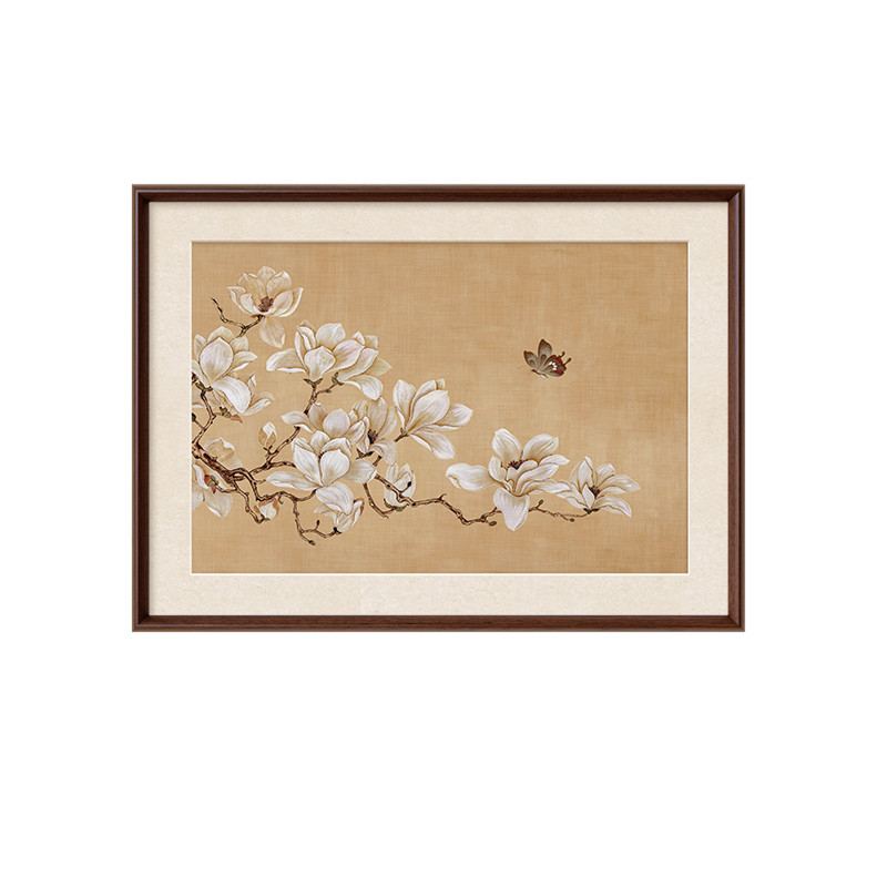 【新中式风】白玉兰餐厅装饰画