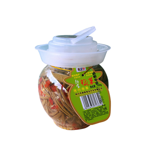 莼菜礼盒装湖北恩施特产利川高山酸辣剁椒川味坛装开盖即食1500g