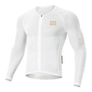 洛克兄弟骑行服长袖上衣套装保暖防风公路自行车运动服男款秋冬季