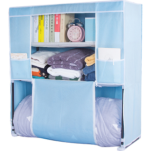 宿舍床上收纳柜挂式大学生神器寝室上铺下铺置物架整理床头小衣柜