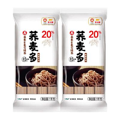 金龙鱼荞麦多麦芯挂面1kg×2包