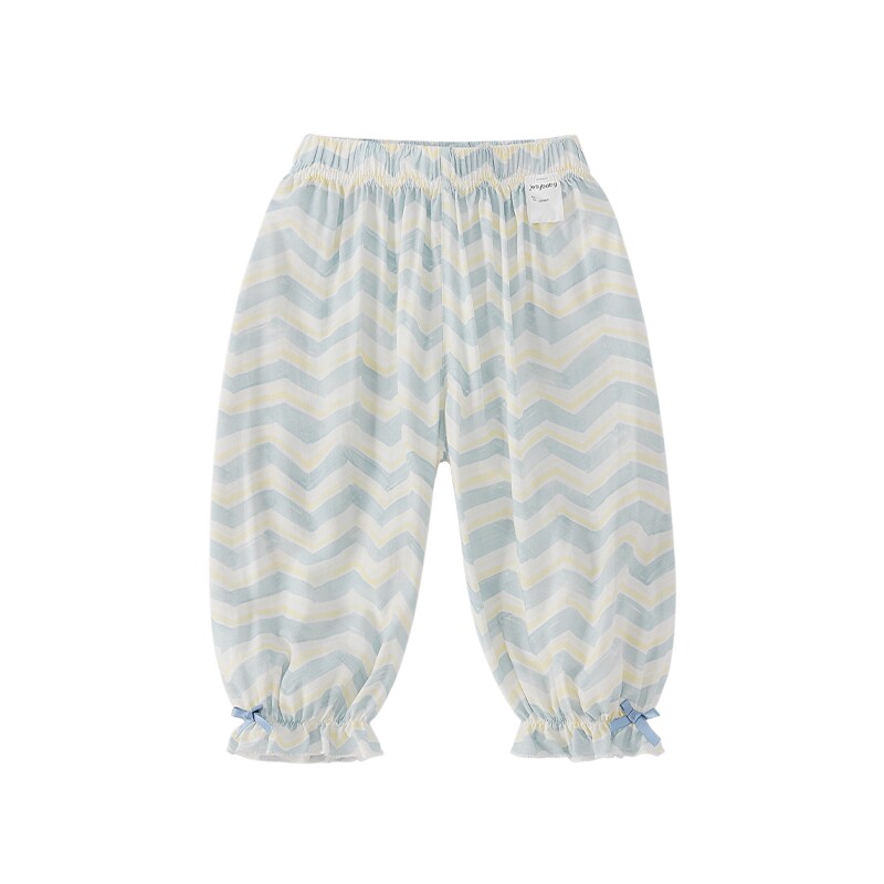 女童裤子夏季薄款防蚊裤