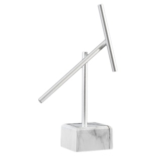 牛顿摆钢铁侠混沌摆小号永动机摆件简约家居办公室反重力模型装饰