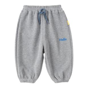 宝宝休闲裤春款洋气儿童长裤春季新款男童裤子春款女童洋气春装潮