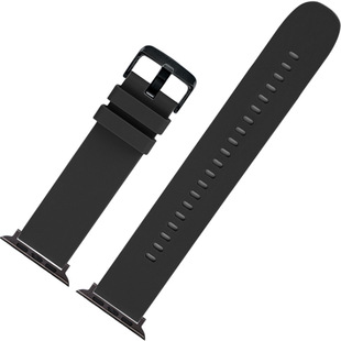 适用苹果手表配件加长硅胶表带iwatch运动防水针扣ultra3S1110987