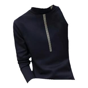 秋冬男装保暖内衣加厚加绒秋衣男士高领青少年学生打底衫冬装上衣