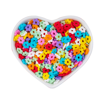 彩色系烘焙甜点生日蛋糕装饰糖