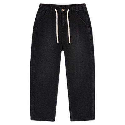 大码牛仔裤男加肥加大